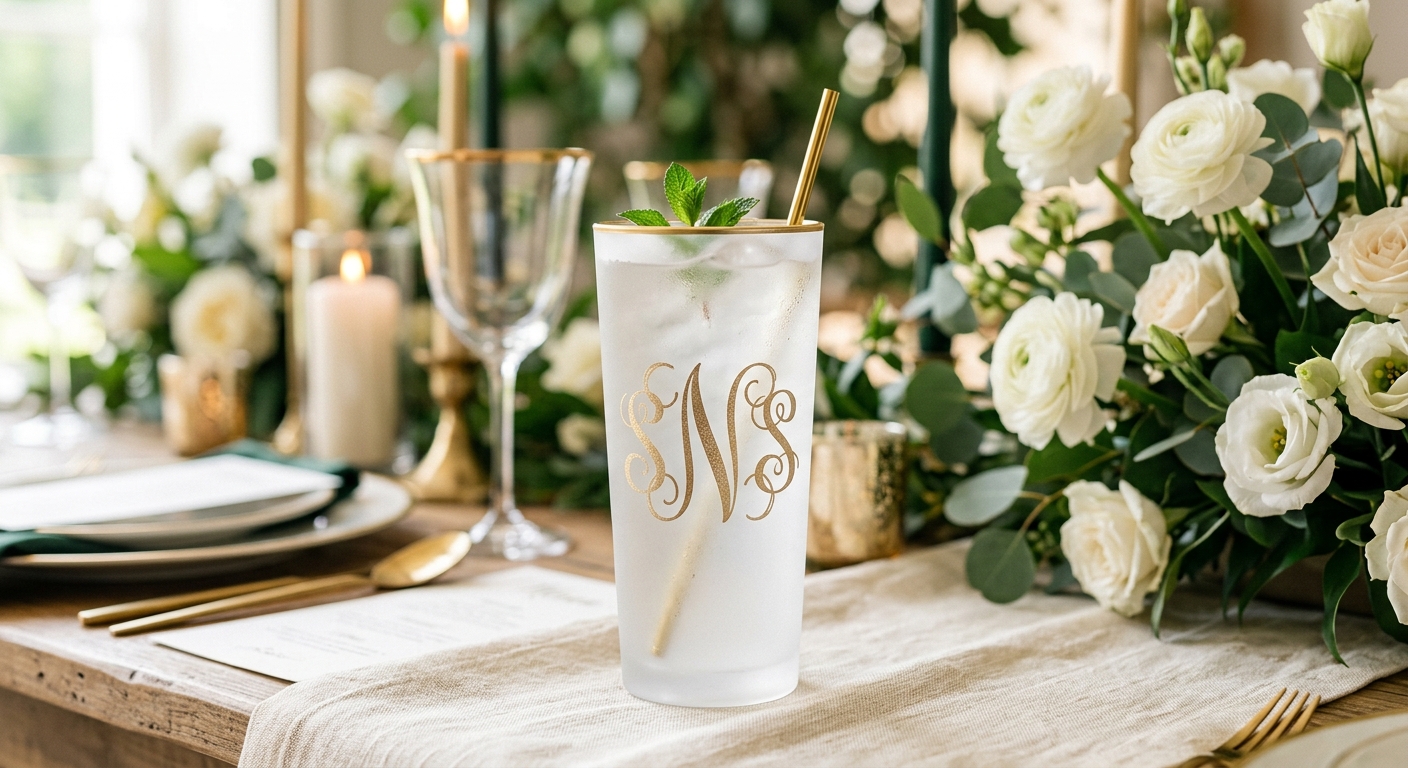 Frosted Custom Cups