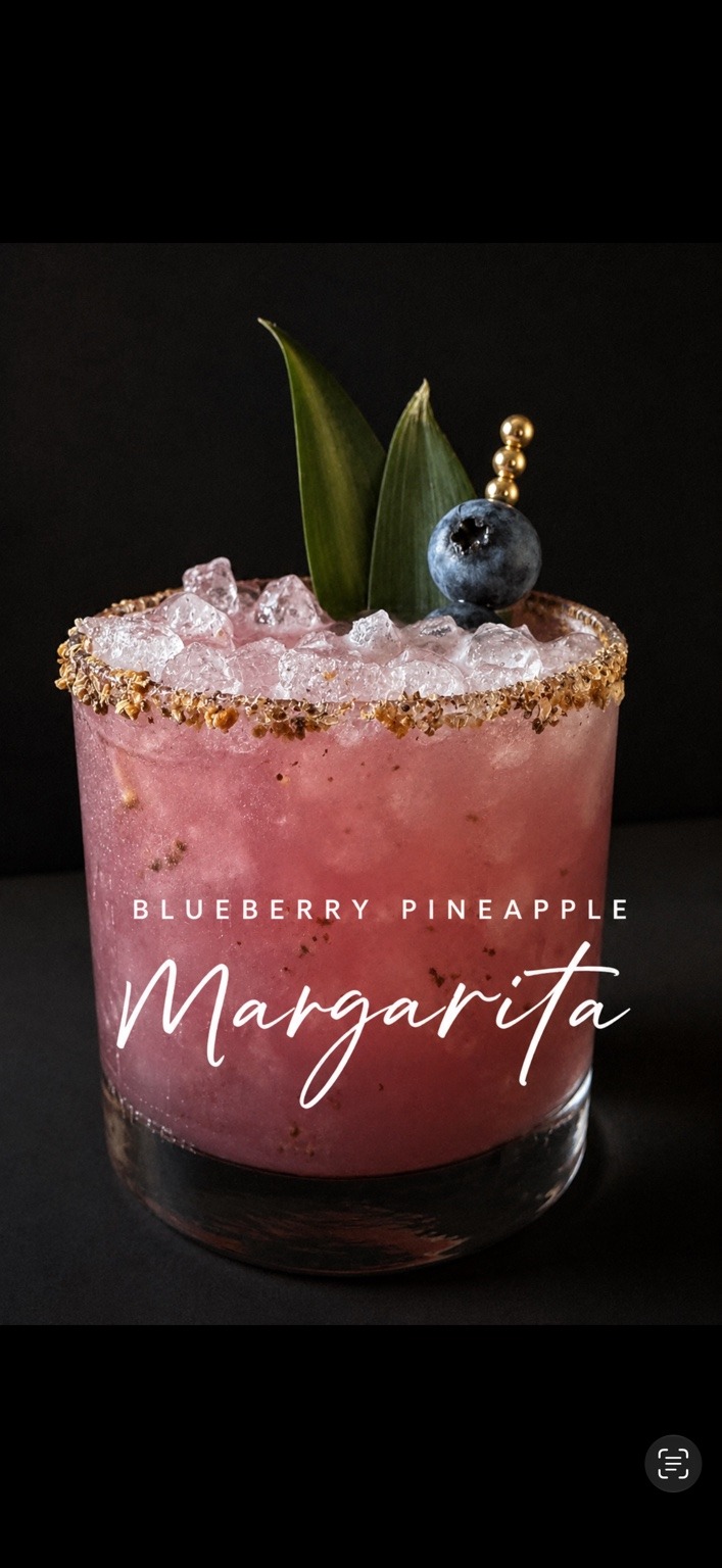 Blueberry Pineapple Margarita